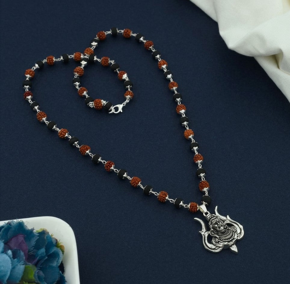 शिव त्रिशूल माला – दिव्य सुरक्षा और आध्यात्मिक ऊर्जा का प्रतीक