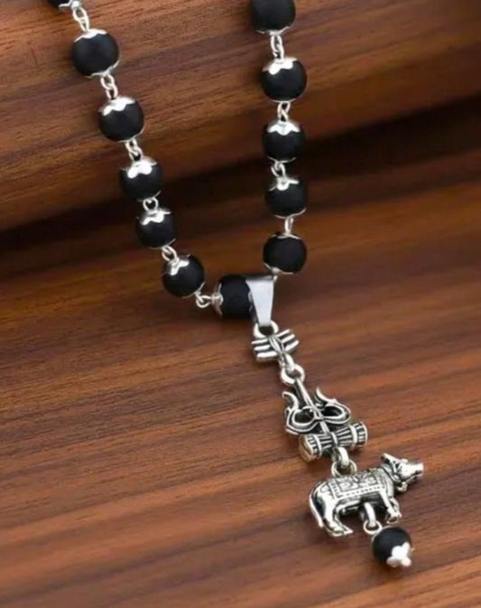 त्रिशूल और नंदी पवित्र शक्ति माला: भगवान शिव की दिव्य सुरक्षा कवच