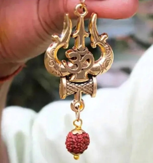 शिव–शक्ति श्रृंखला: आबनूस लकड़ी एवं पवित्र मोतियों की माला — उच्च गुणवत्ता वाला वास्तविक उत्पाद